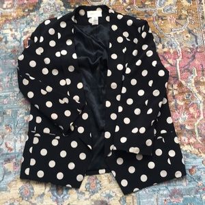 Anthropologie | Corey Lynn Calter Polka Dot Blazer